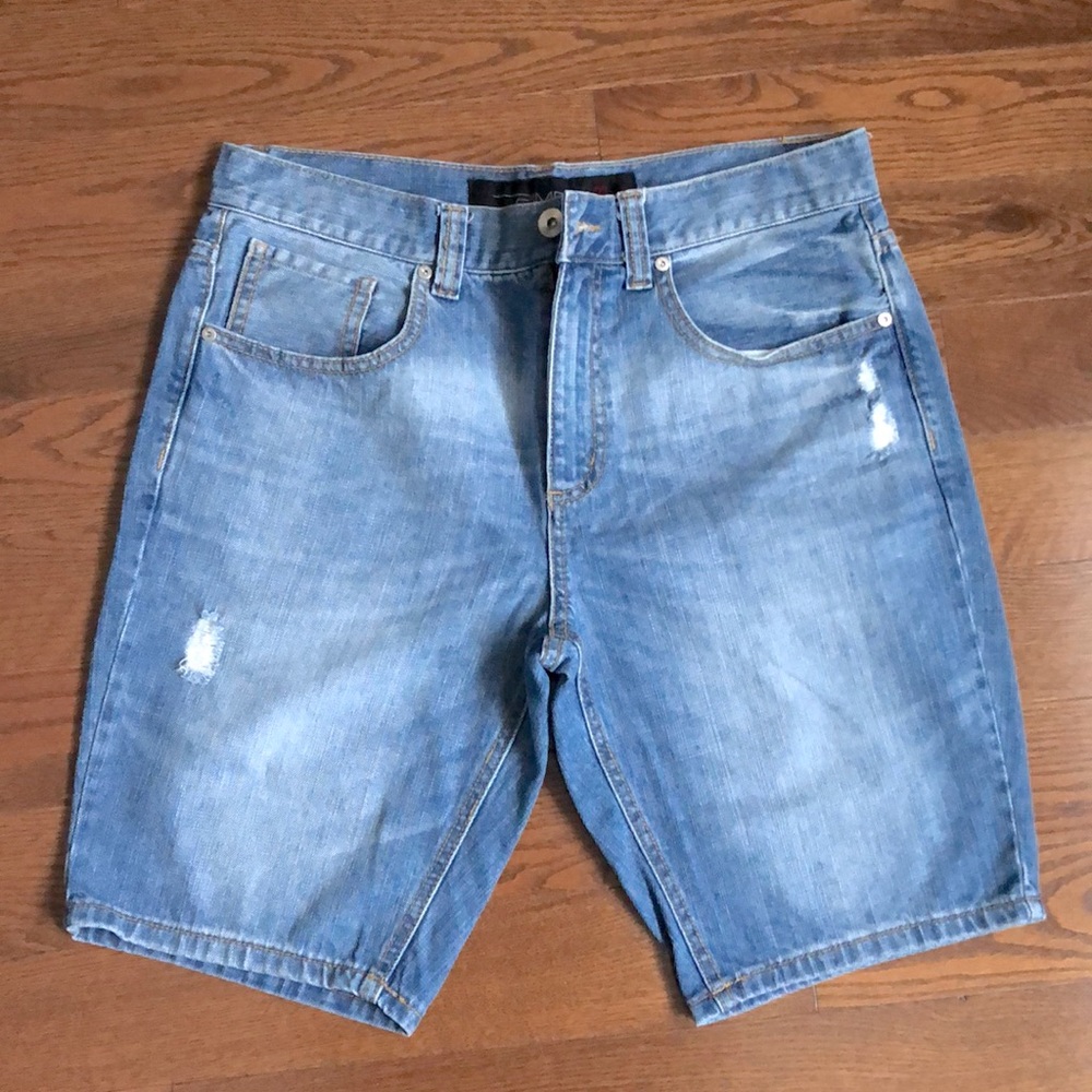 21Men.  Men’s denim shorts